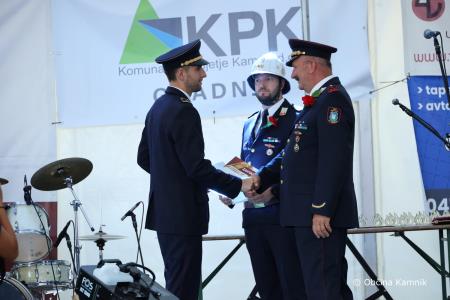 Slovesnost ob odprtju prizidka in prevzemu večnamenskega gasilskega vozila PGD Gozd (19)